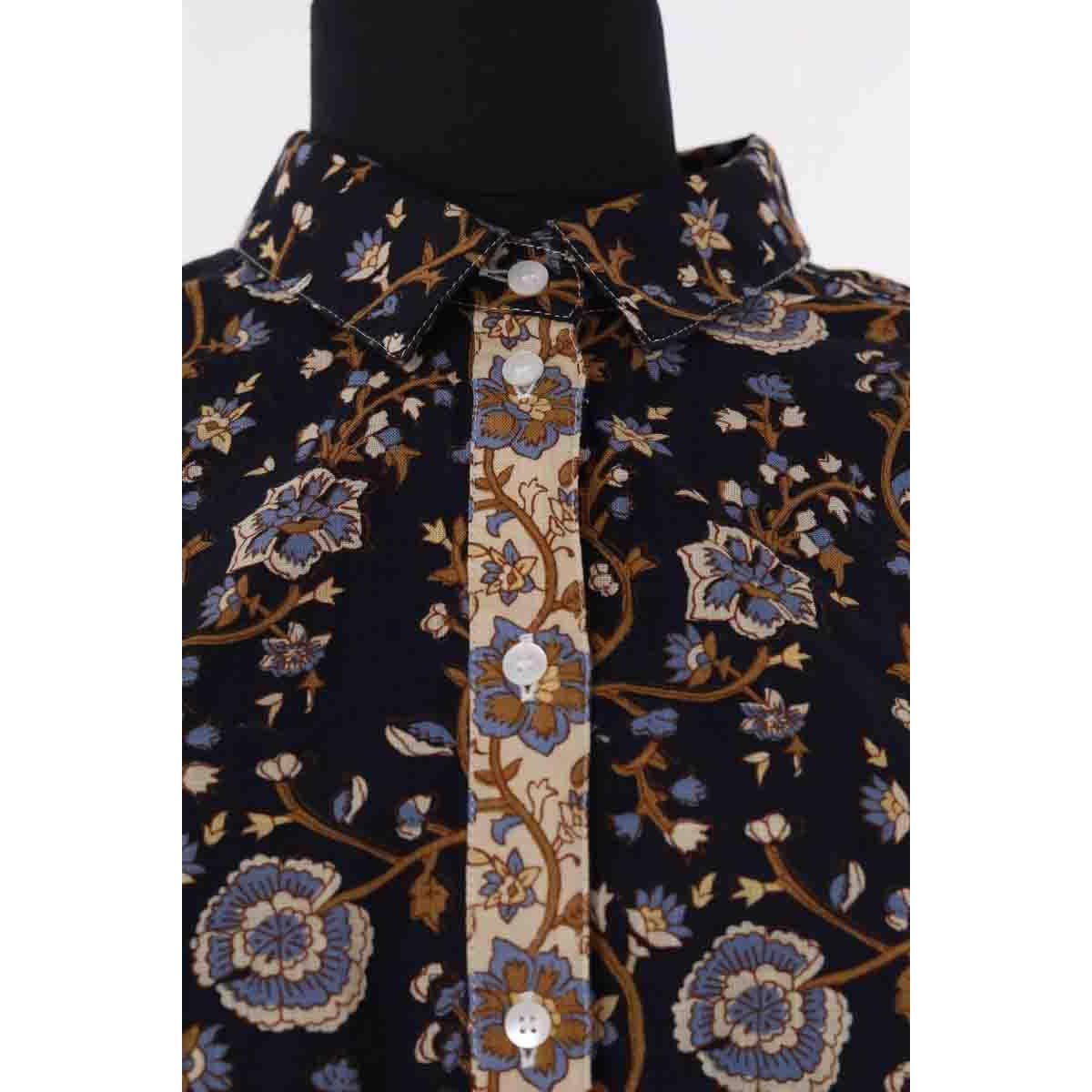 Chemise - Très Bon État marine, SEZANE