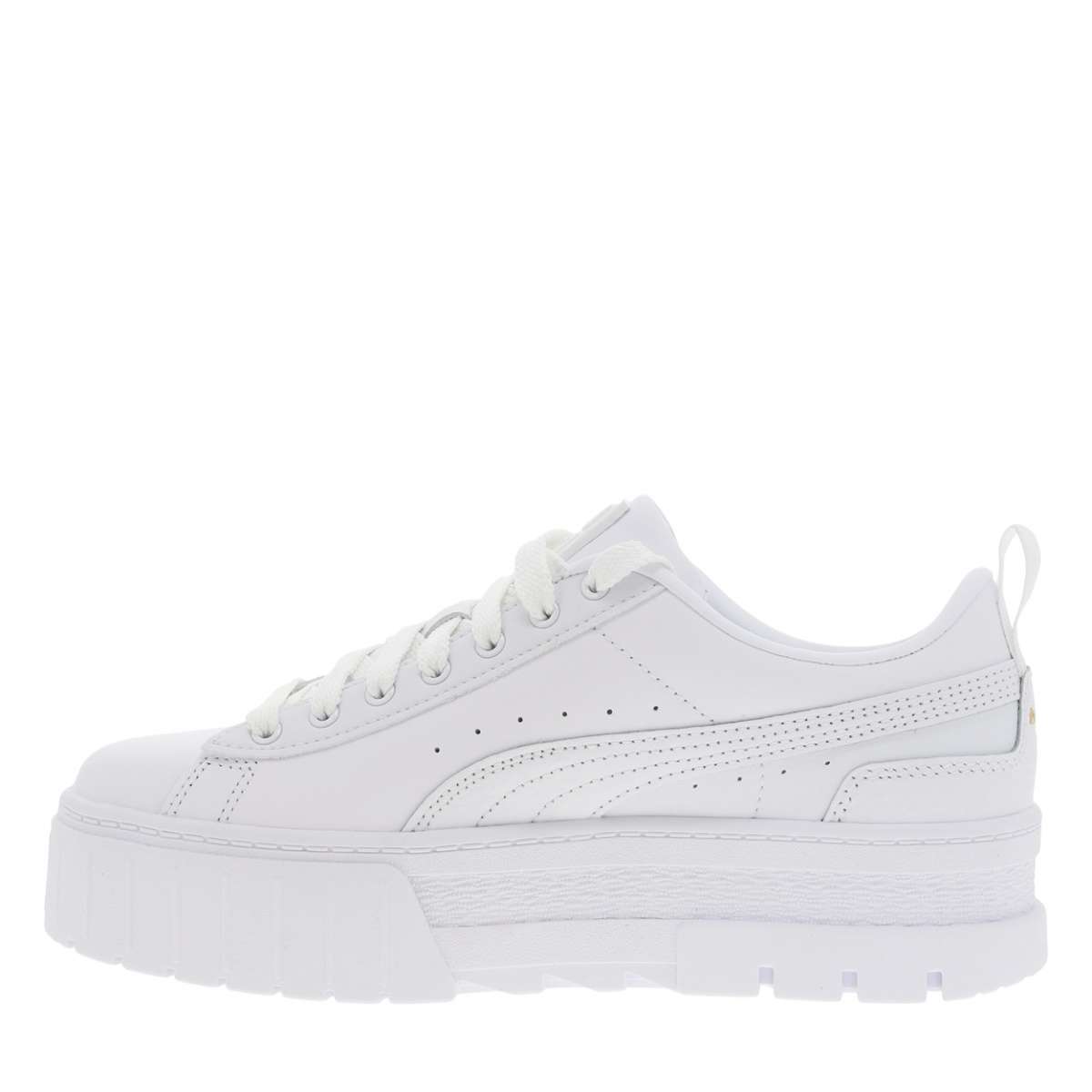 Baskets cuir Mayze Classic blanc, PUMA