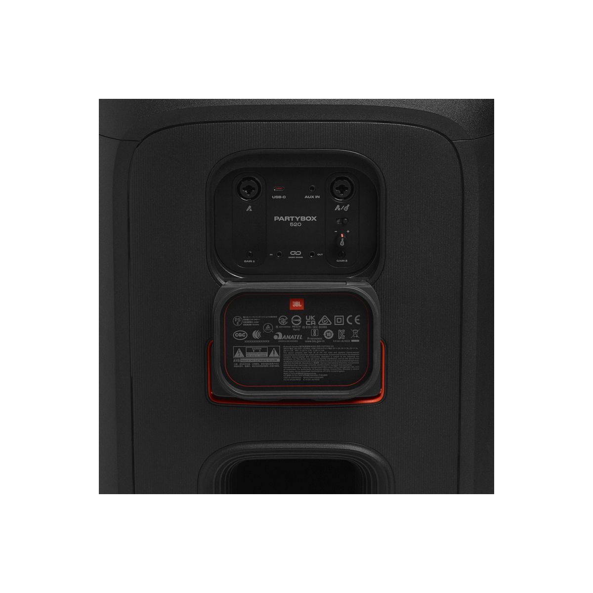 Enceinte sono Partybox 520 noir, JBL