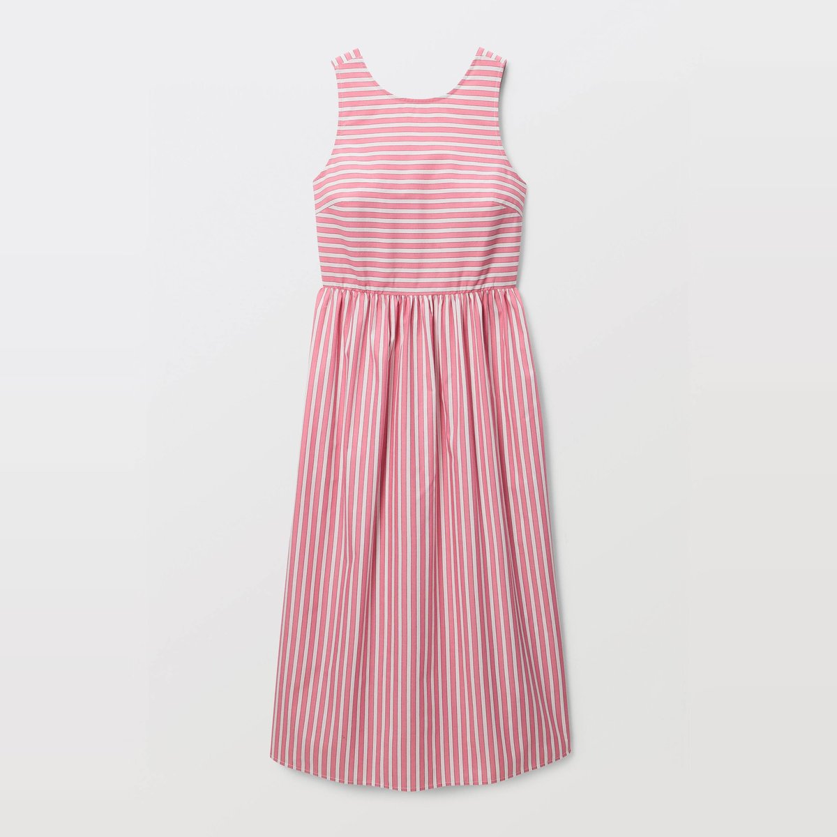 Robe midi rayée en coton BIO GOTS azalee, MONOPRIX