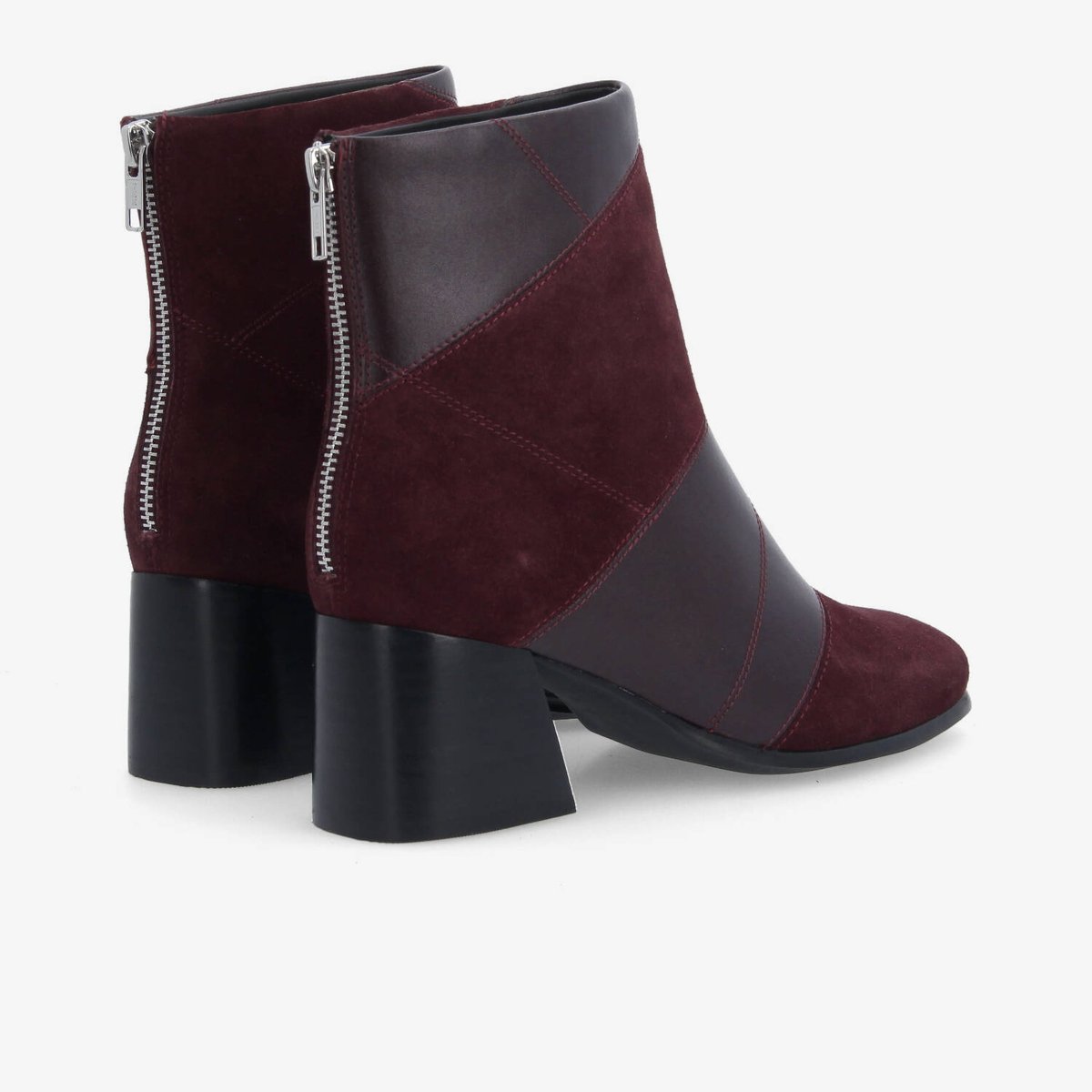 Skara Patch Boots - Rouge rouge, SCHMOOVE