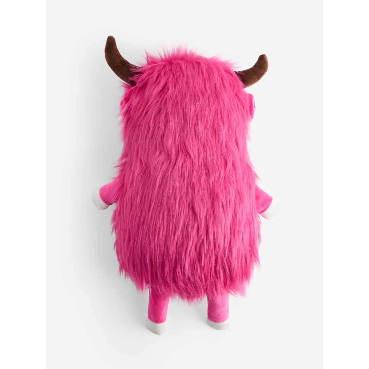 Coussin vache hamish 3d rose fuchsia, NEXT