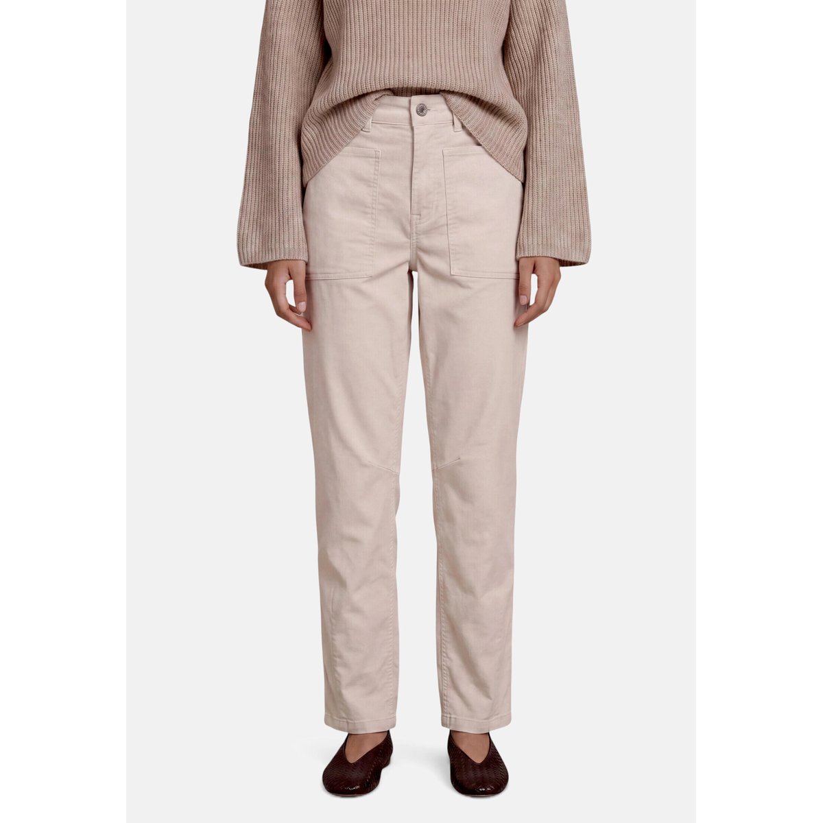 Pantalon modern fit à poches plaquées french oak, ZERO