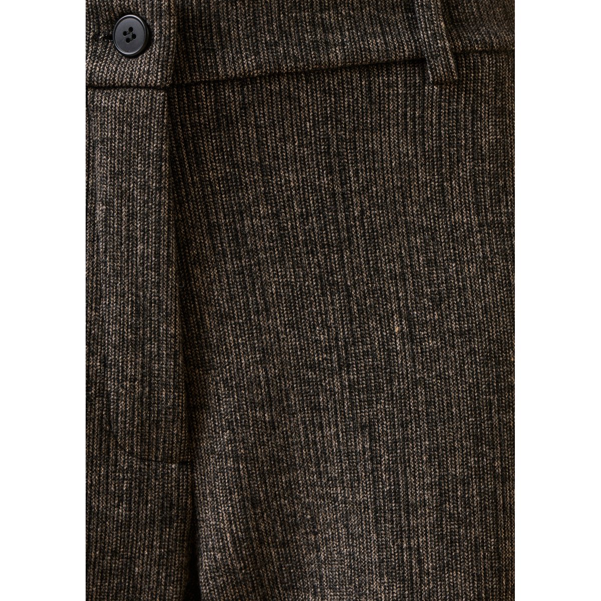 Pantalon droit en milano effet velours ecorce, LA FEE MARABOUTEE