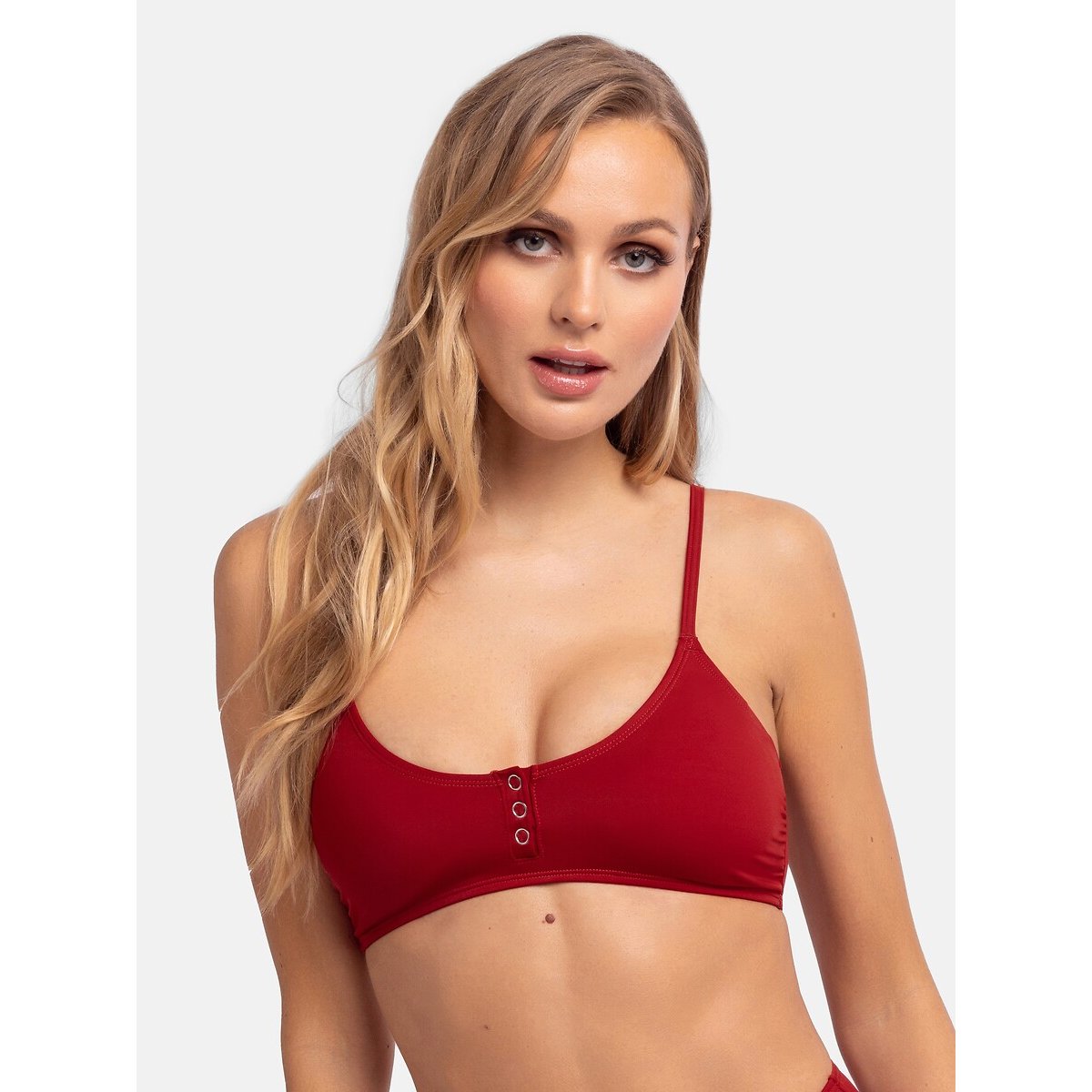 Dogon Crop Bikini Top red, DORINA