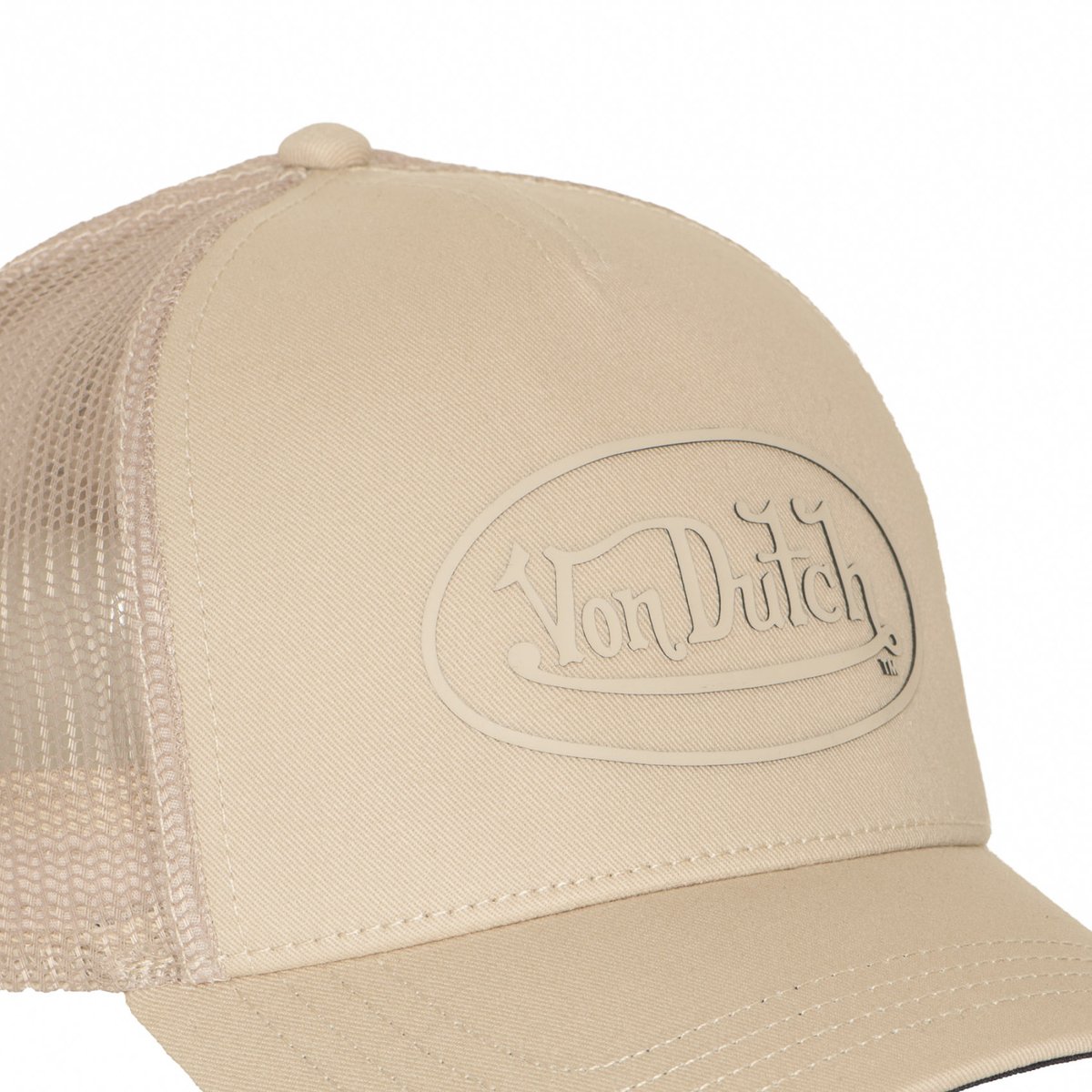 Casquette Trucker Log beige/noir, VON DUTCH