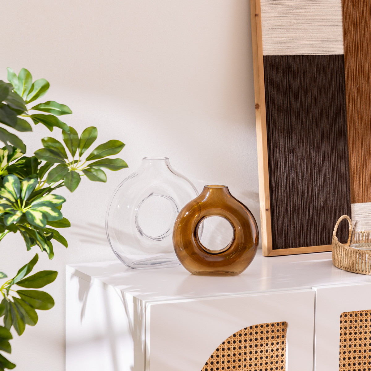 Vase CIRCLE transparent, ATMOSPHERA