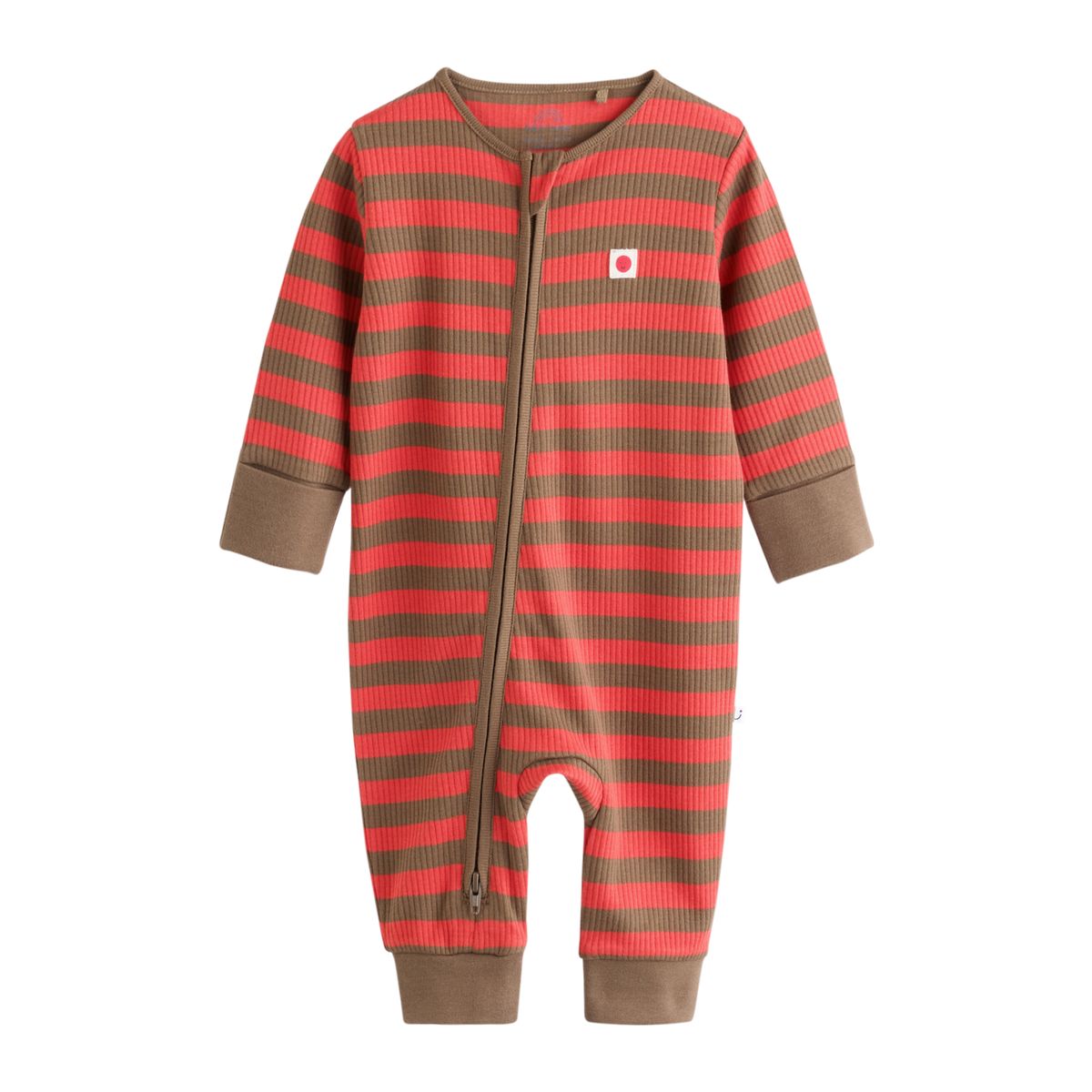 Dors-bien à zip double sens bébé, lot de 4 rayure bleu/vert, NEXT