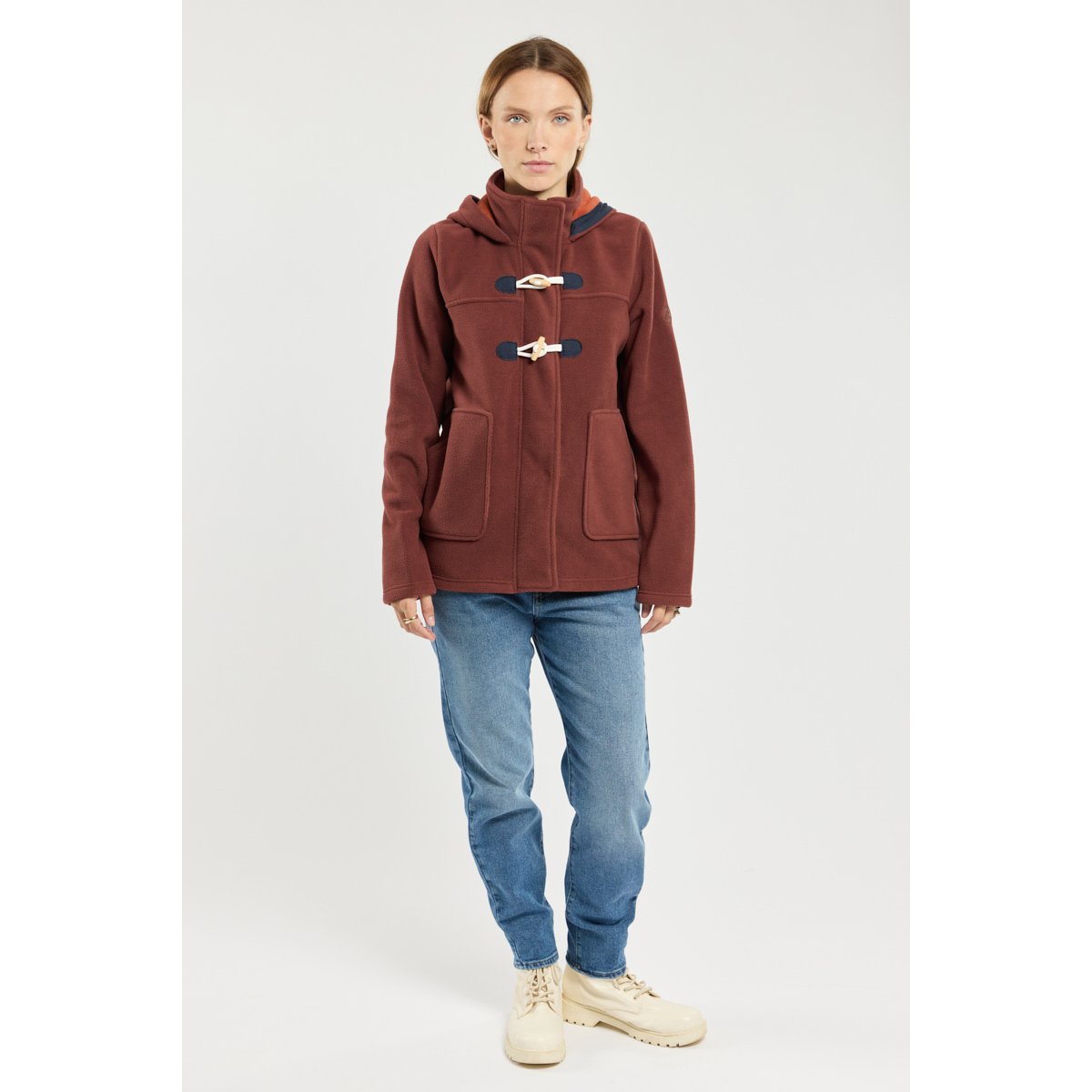 Polaire MADARI cabernet/brique, BERMUDES
