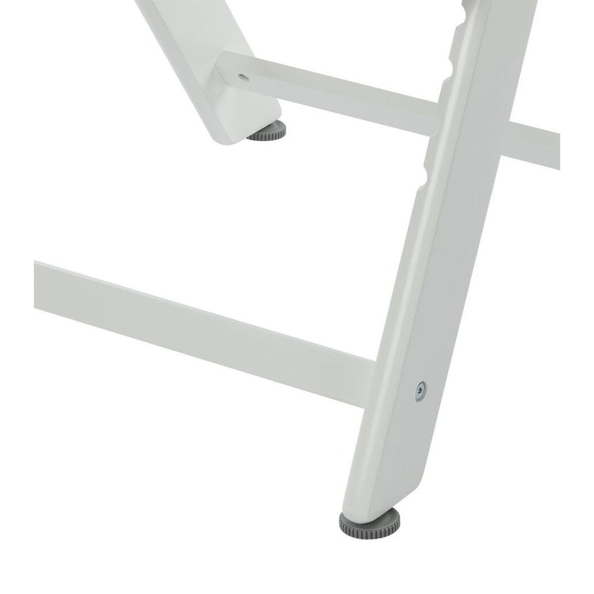 Chaise Haute Bébé En Bois Avec Coussin Timba white, BEBECONFORT