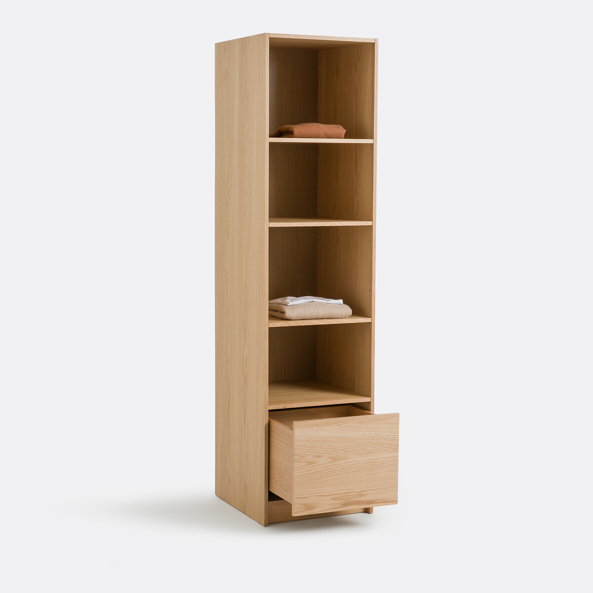 Dressing modulable plaqué chêne L51 cm, Senssia plaqué chêne, LA REDOUTE INTERIEURS