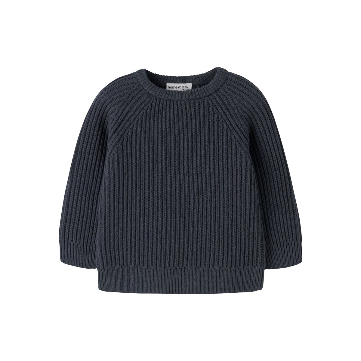Pull En Maille bleu - ombre blue1, NAME IT