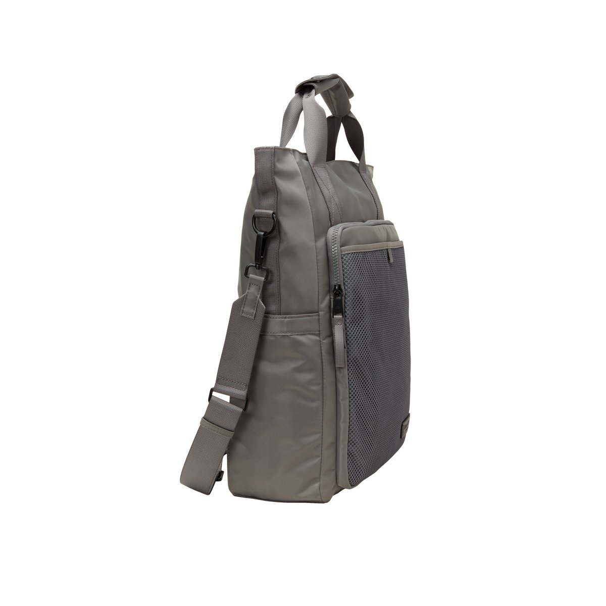 Sac à dos 2-en-1, modèle Pius en matériau recyclé hydrofuge gris, MARC O'POLO