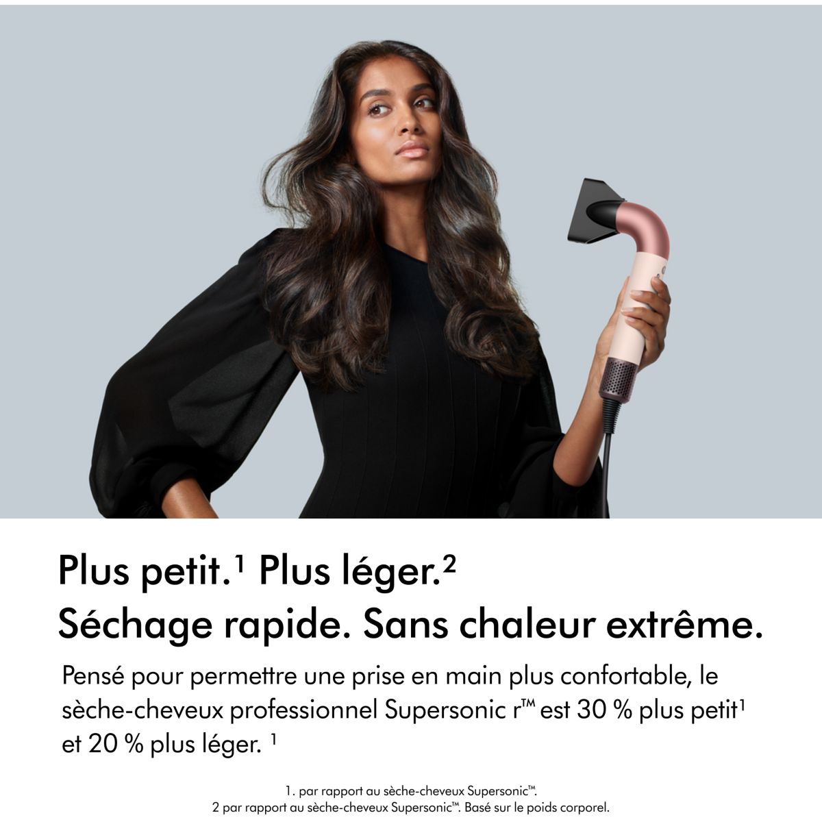 Sèche cheveux Supersonic R cheveux raides à ondulés rose céramique rose, DYSON