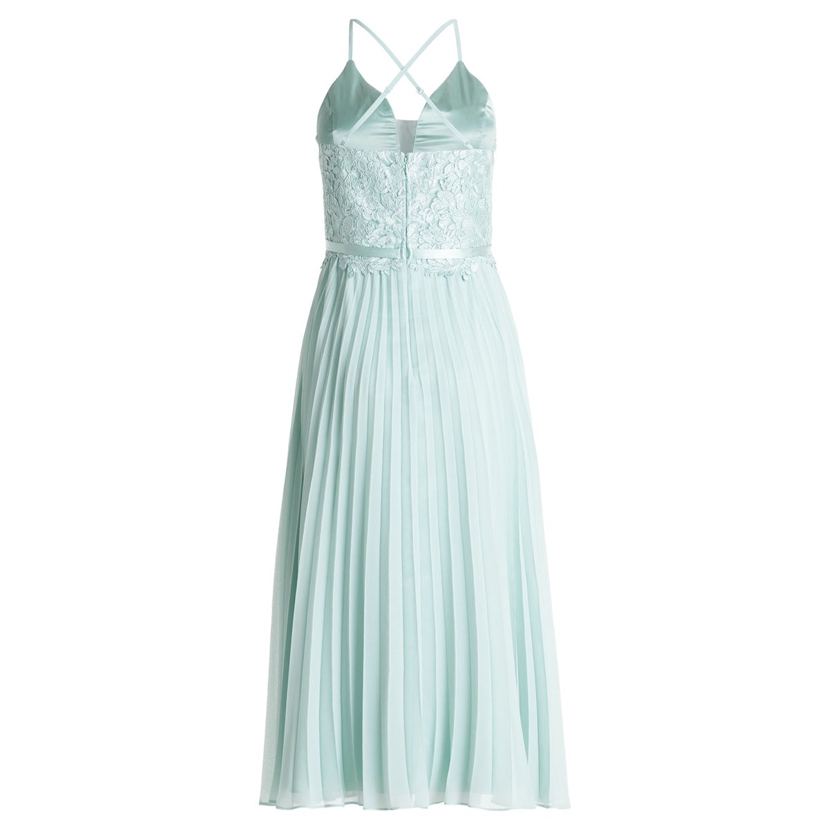 Robe de soirée à broderies summer mint, VERA MONT