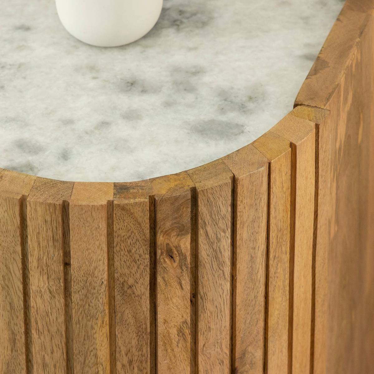 Buffet en bois de manguier ADLER bois clair, MADE IN MEUBLES