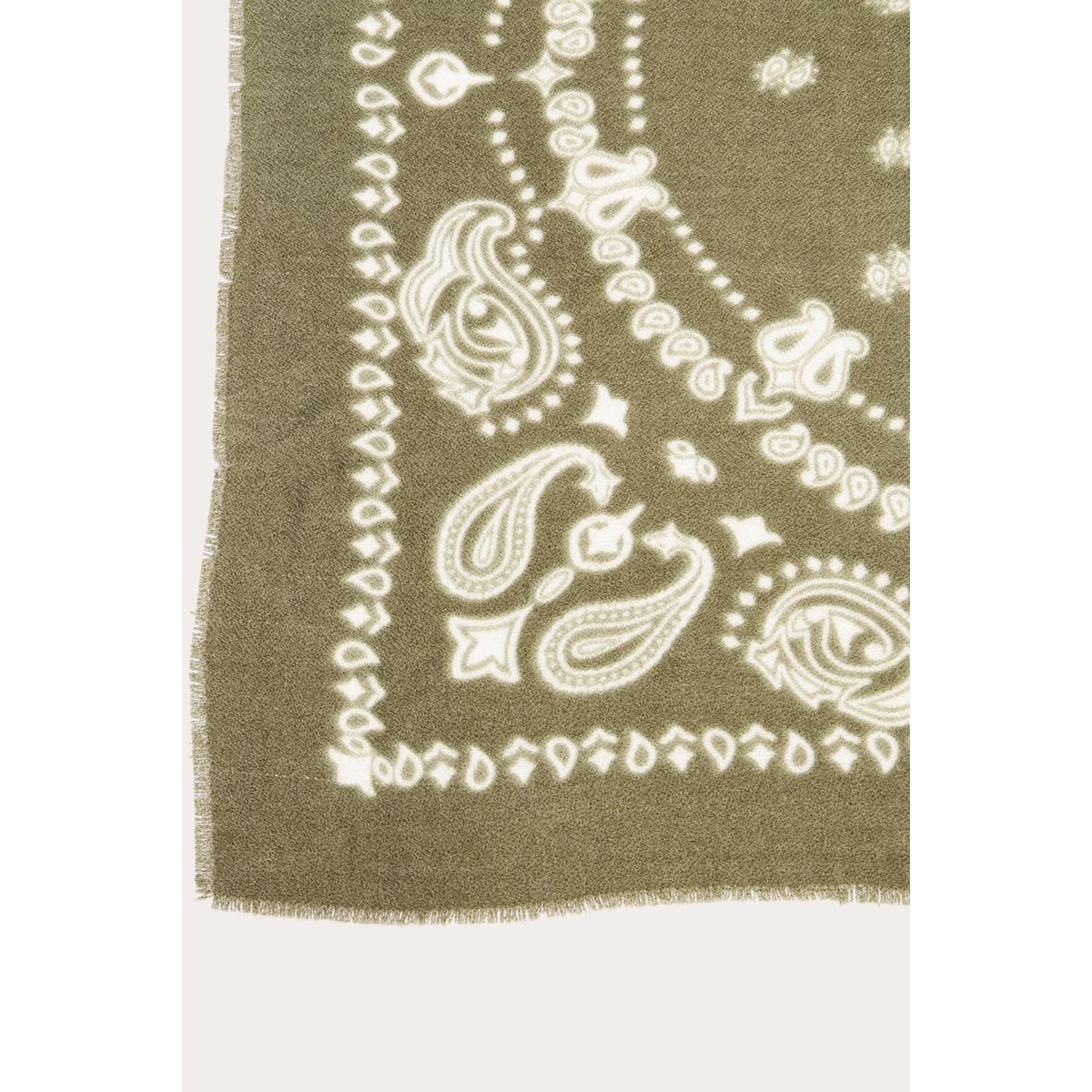 Foulard vert kaki, CACHE CACHE