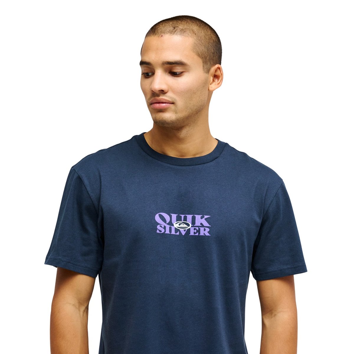 T-Shirt manches courtes TRUE bleu dark navy, QUIKSILVER