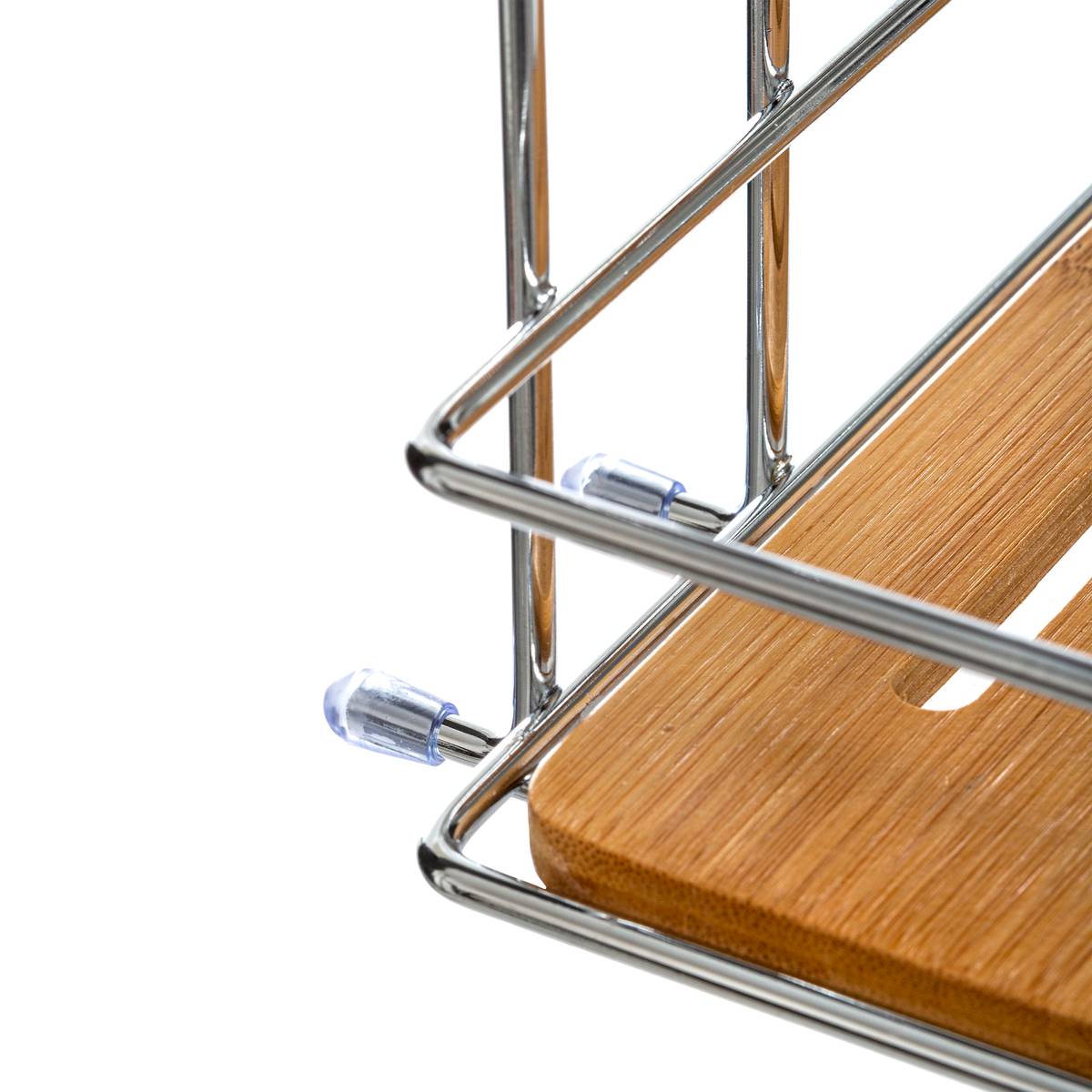 Étagère 2 niveaux à ventouse VENTERRA beige, 5FIVE SIMPLY SMART