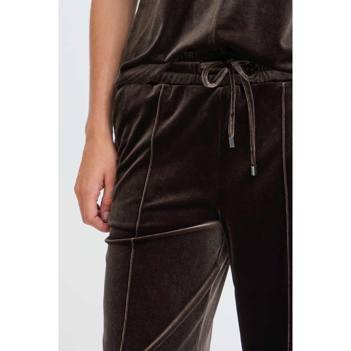 Pantalon décontracté marron java, B.YOUNG