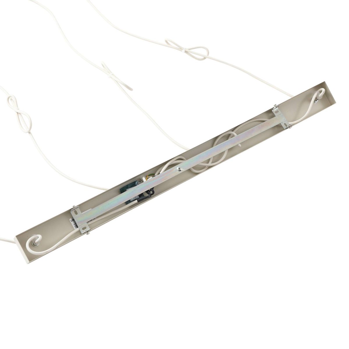 Suspension en métal moderne, Ovelia beige, LINDBY