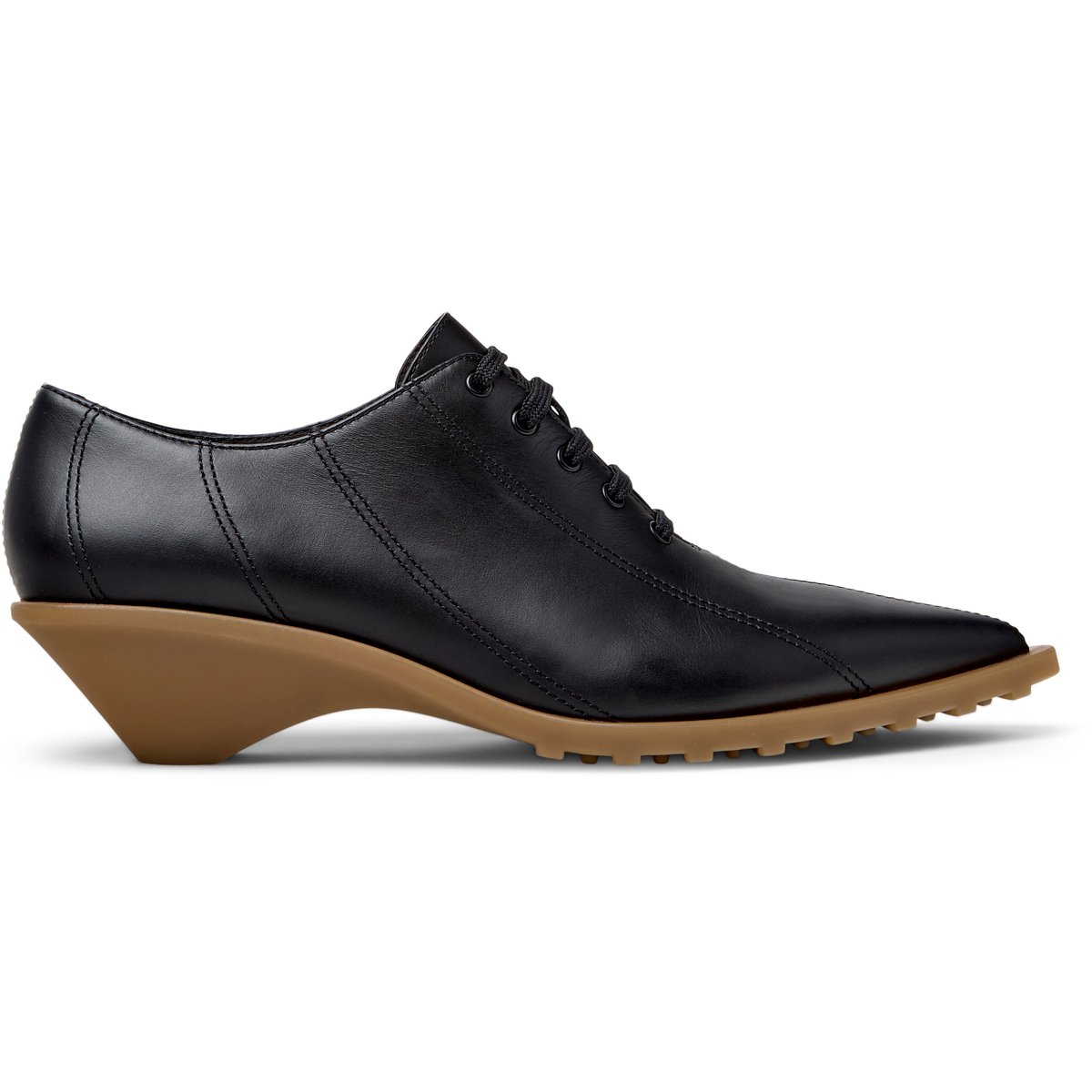 Derbies Cuir daim ANITA blanc naturel, CAMPER