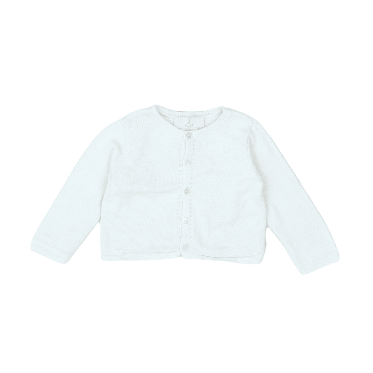 Cardigan bébé - Très bon état blanc, JACADI