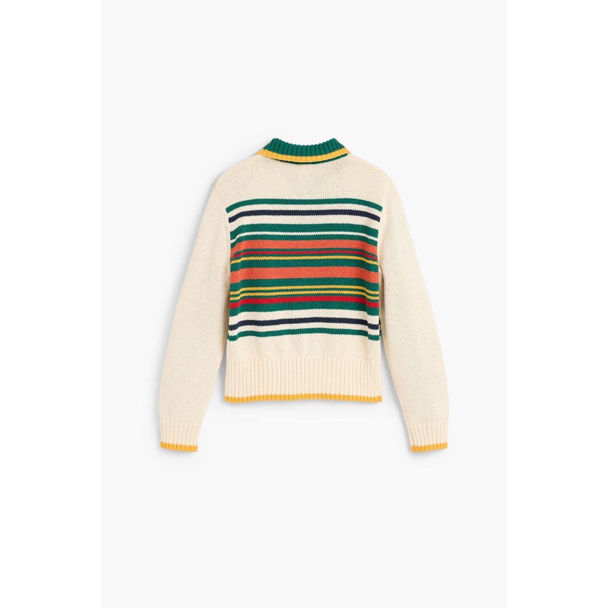 Pull à rayures multicolore beige, DESIGUAL