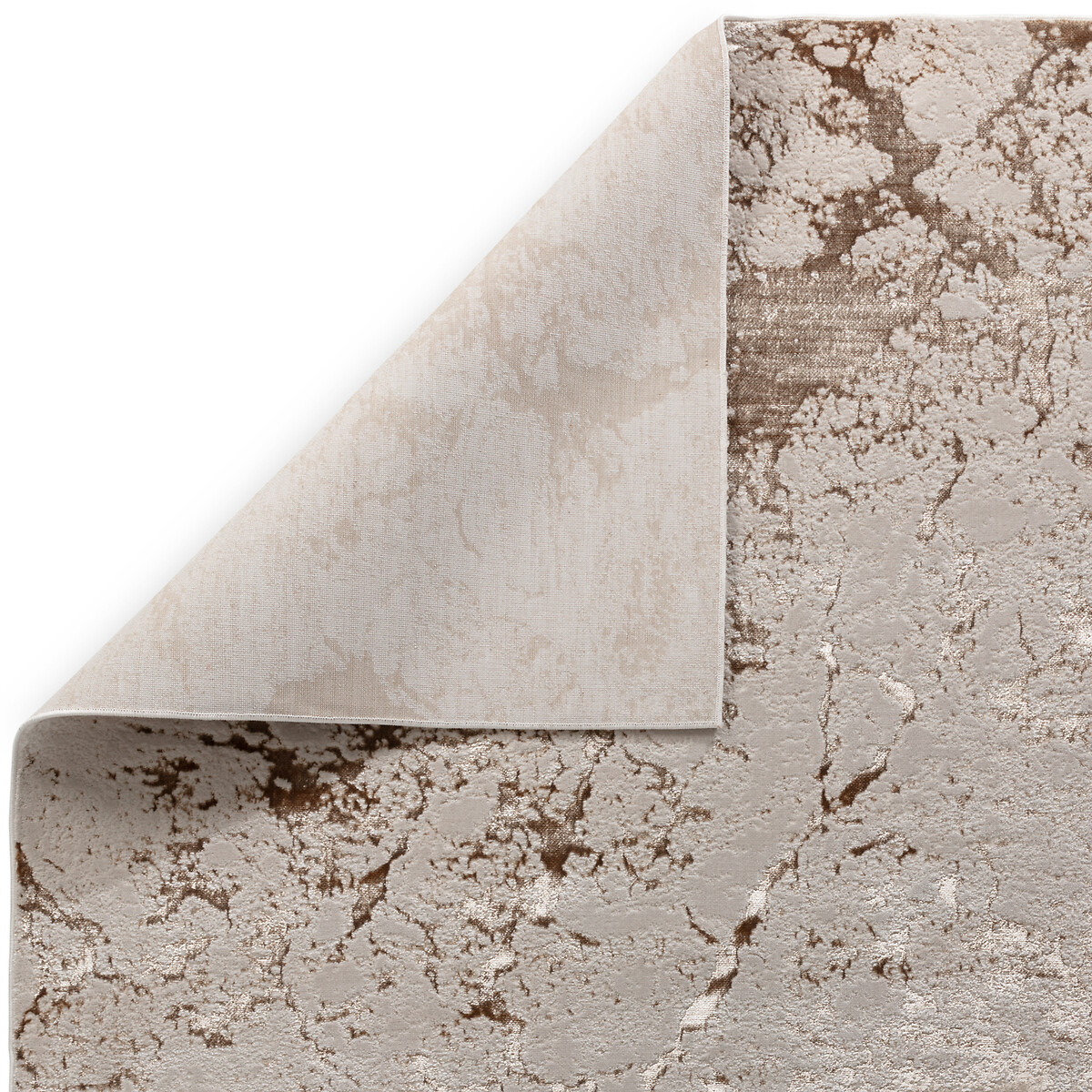 Marbled Metallic Champagne Rug champagne, SO'HOME
