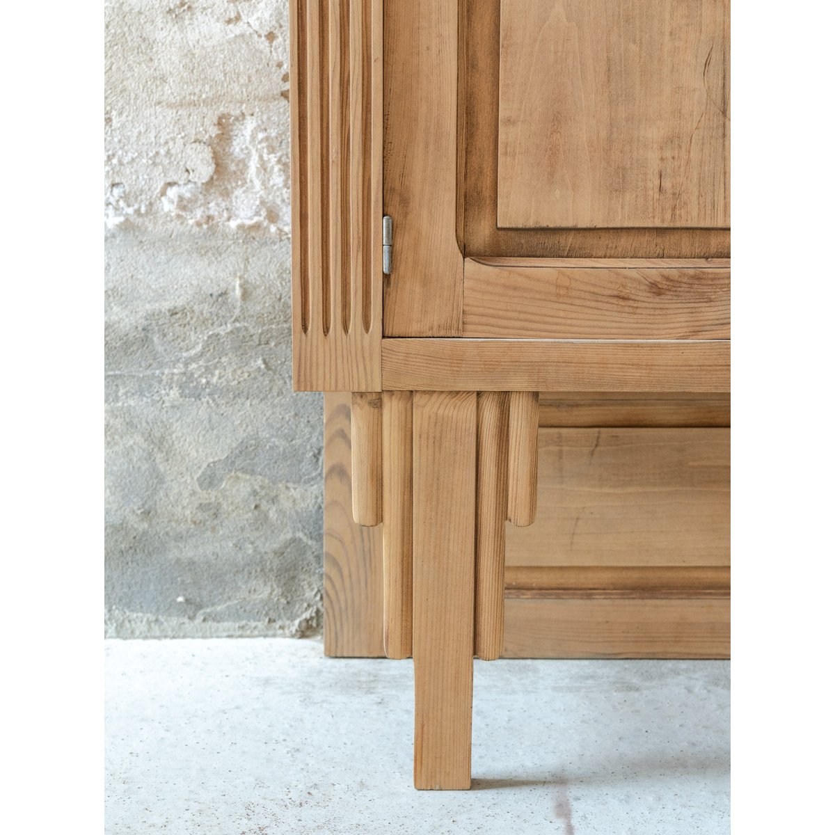 Petit buffet Art déco en bois clair Gilbert N°1875 - Bon état bois clair, DEBONGOUT