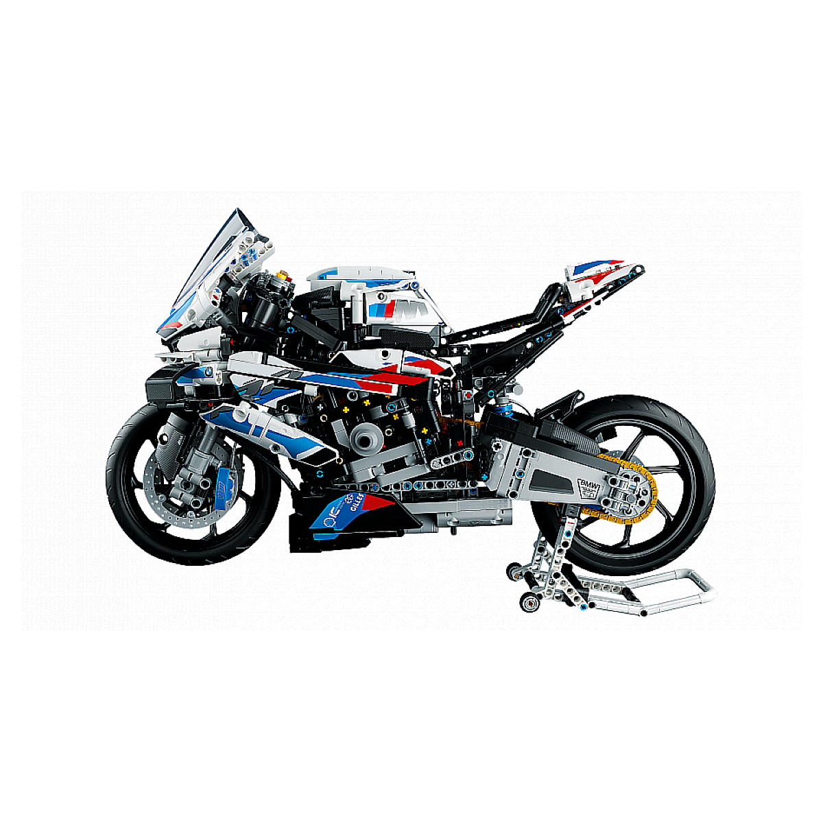 LEGO Technic - Réplique de la BMW M 1000 RR - Modèle 42130 rouge, blanc et bleu, LEGO