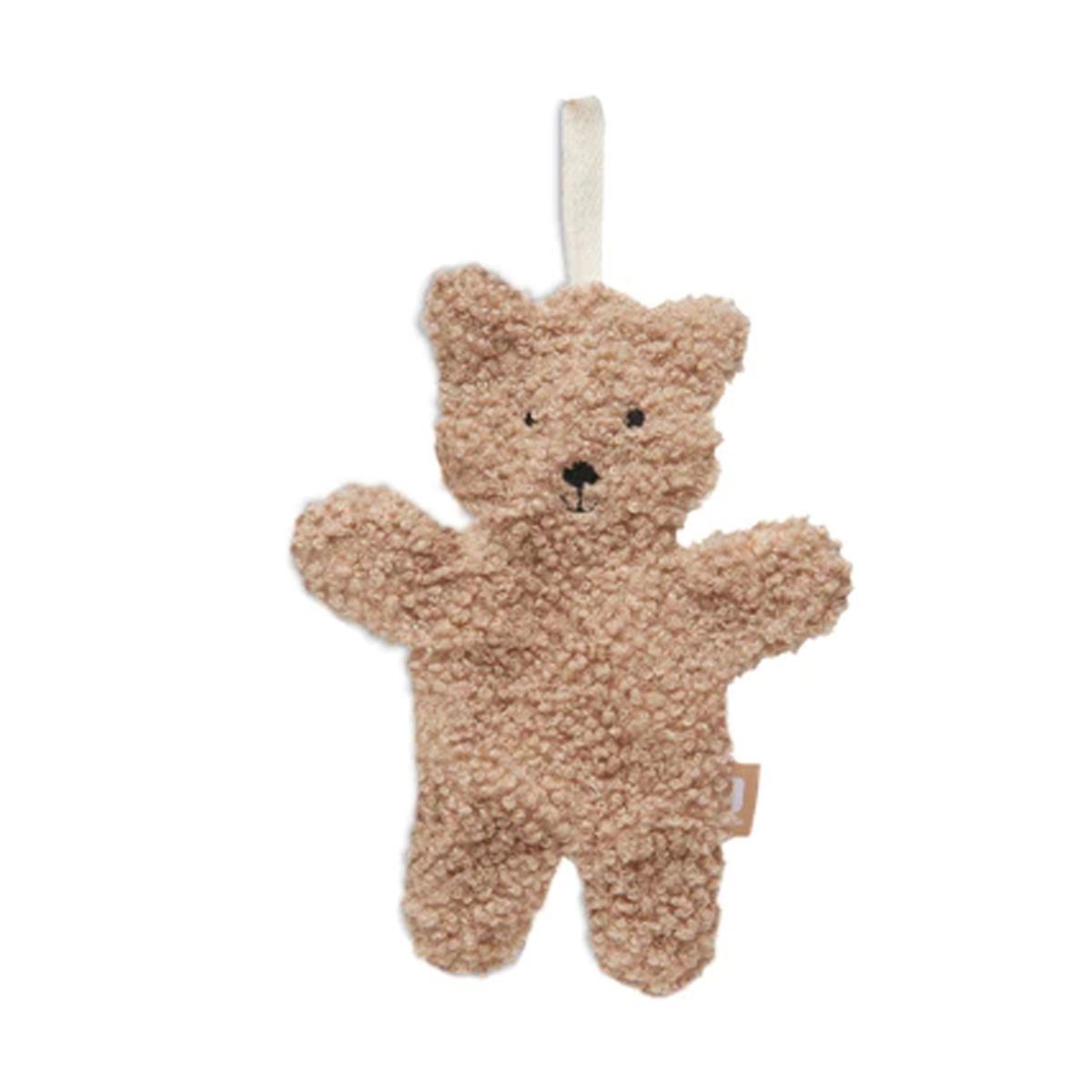 Doudou attache sucette Teddy Bear biscuit, JOLLEIN