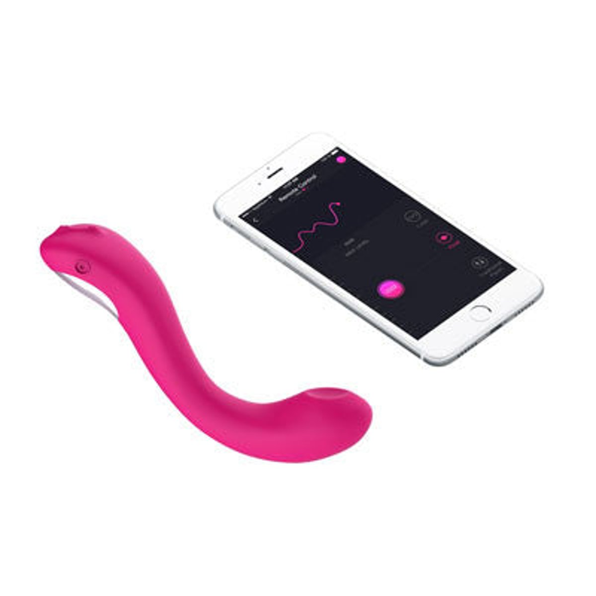 Vibromasseur Point G Connecté Osci rose, LOVENSE