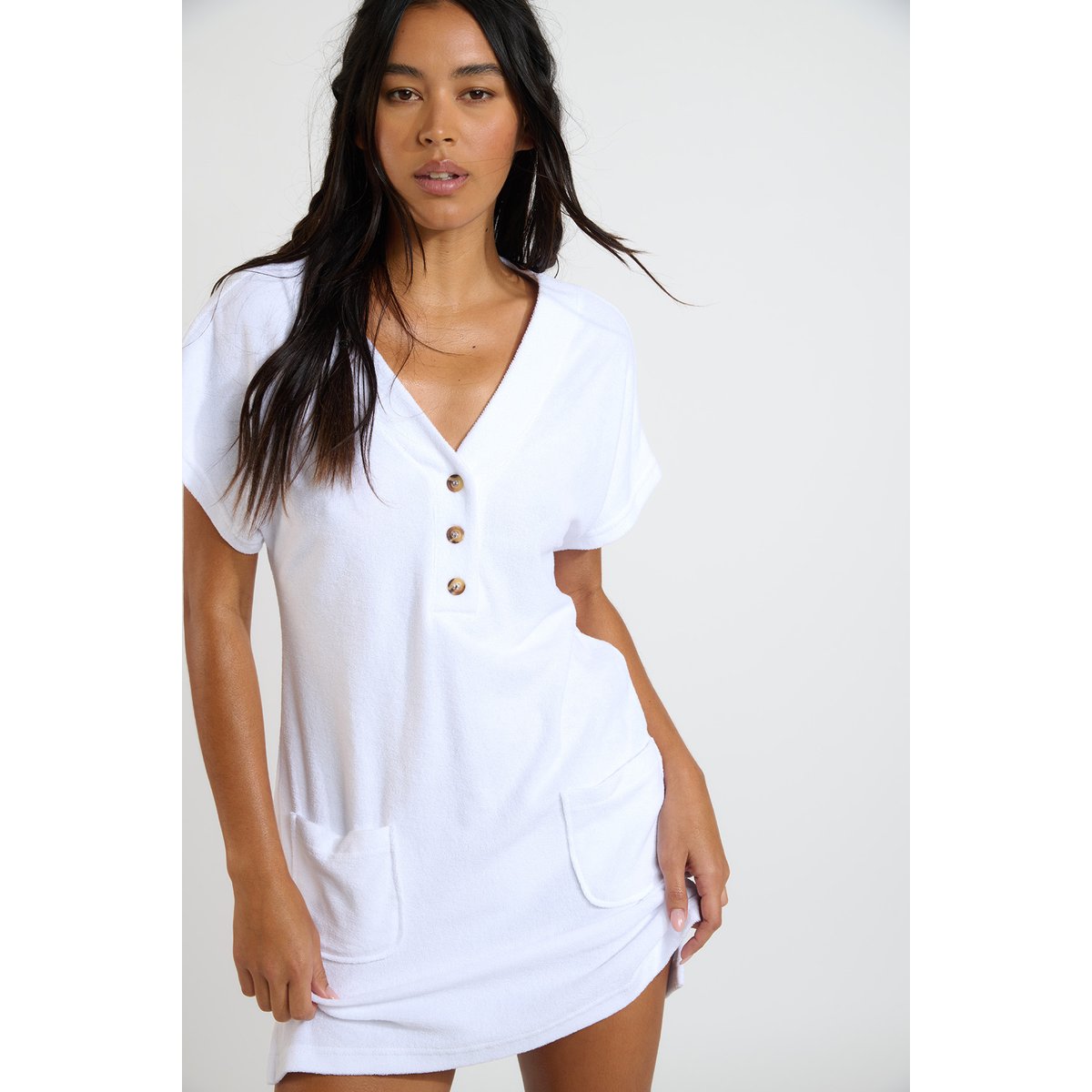 Robe Lilas - SEASPONGE blanc, BANANA MOON