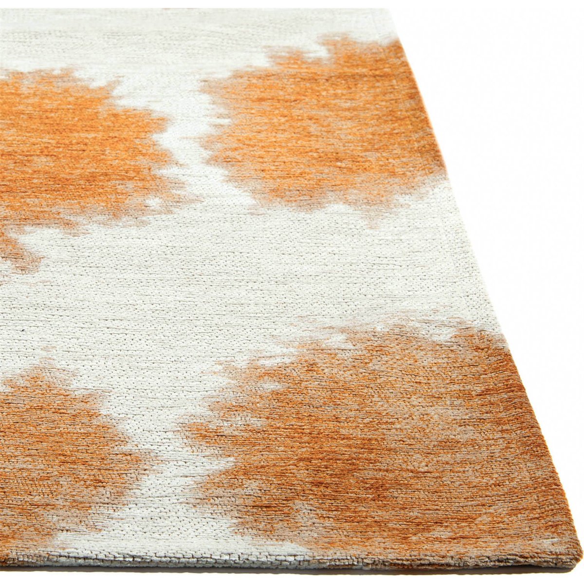 Tapis intérieur extérieur, PAINTBALL jaune ocre sur fond blanc, RECOLLECTION