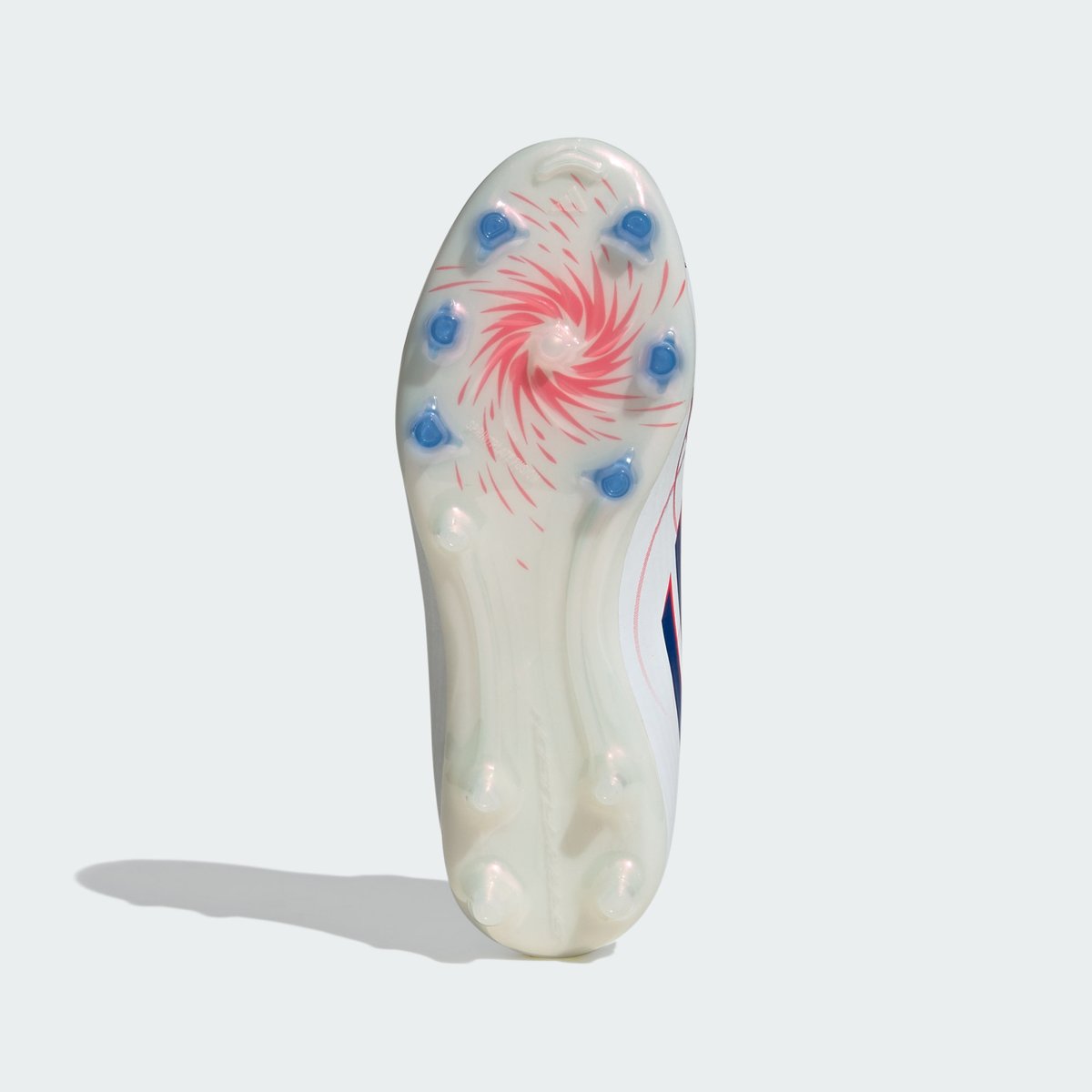 Chaussure De Football F50 Sparkfusion League Mid Cut Firm Ground / Artificial Ground Enfants cloud white / royal blue / lucid red, adidas Performance