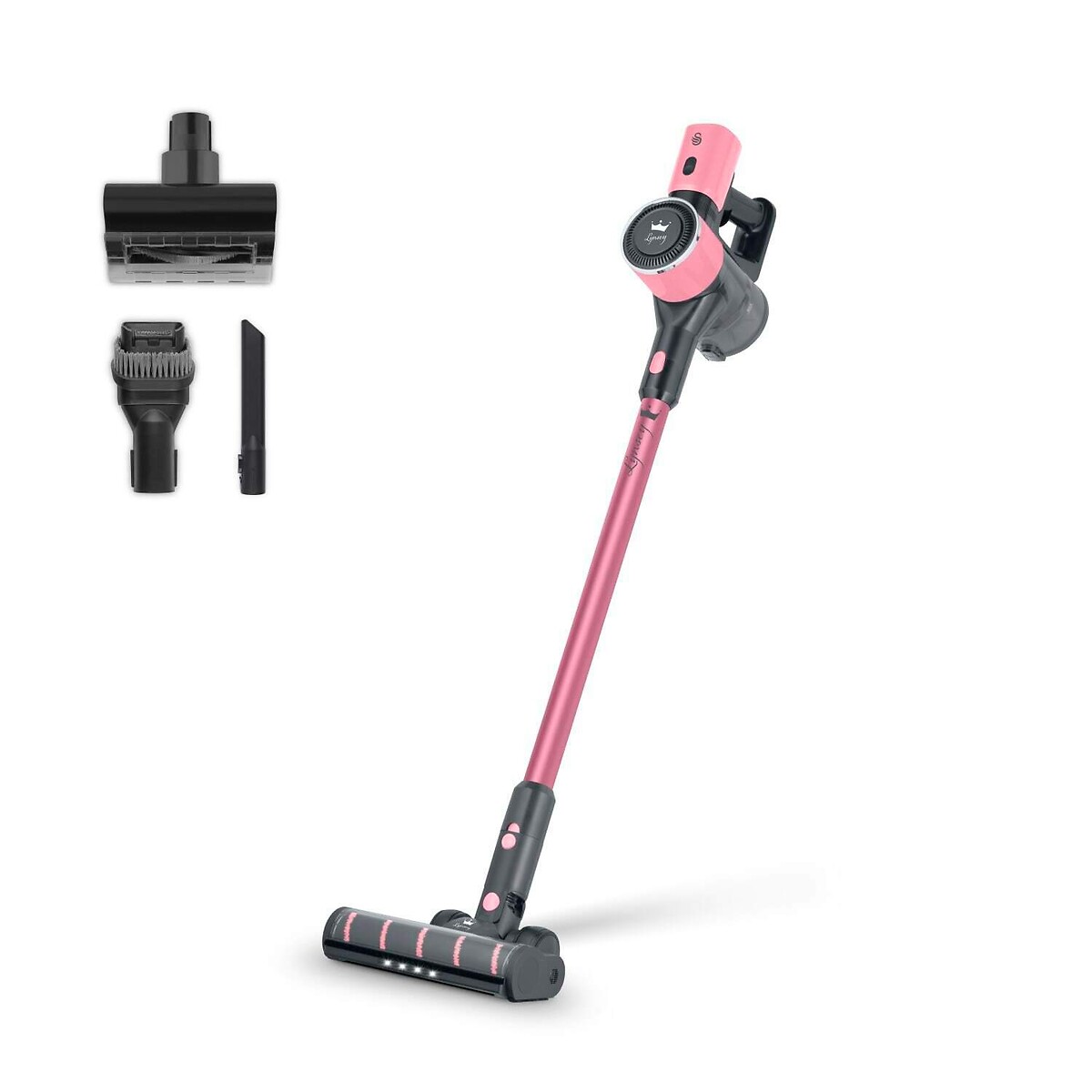 Lynsey Queen of Clean 22.2V Cordless Vacuum Cleaner pink, SWAN