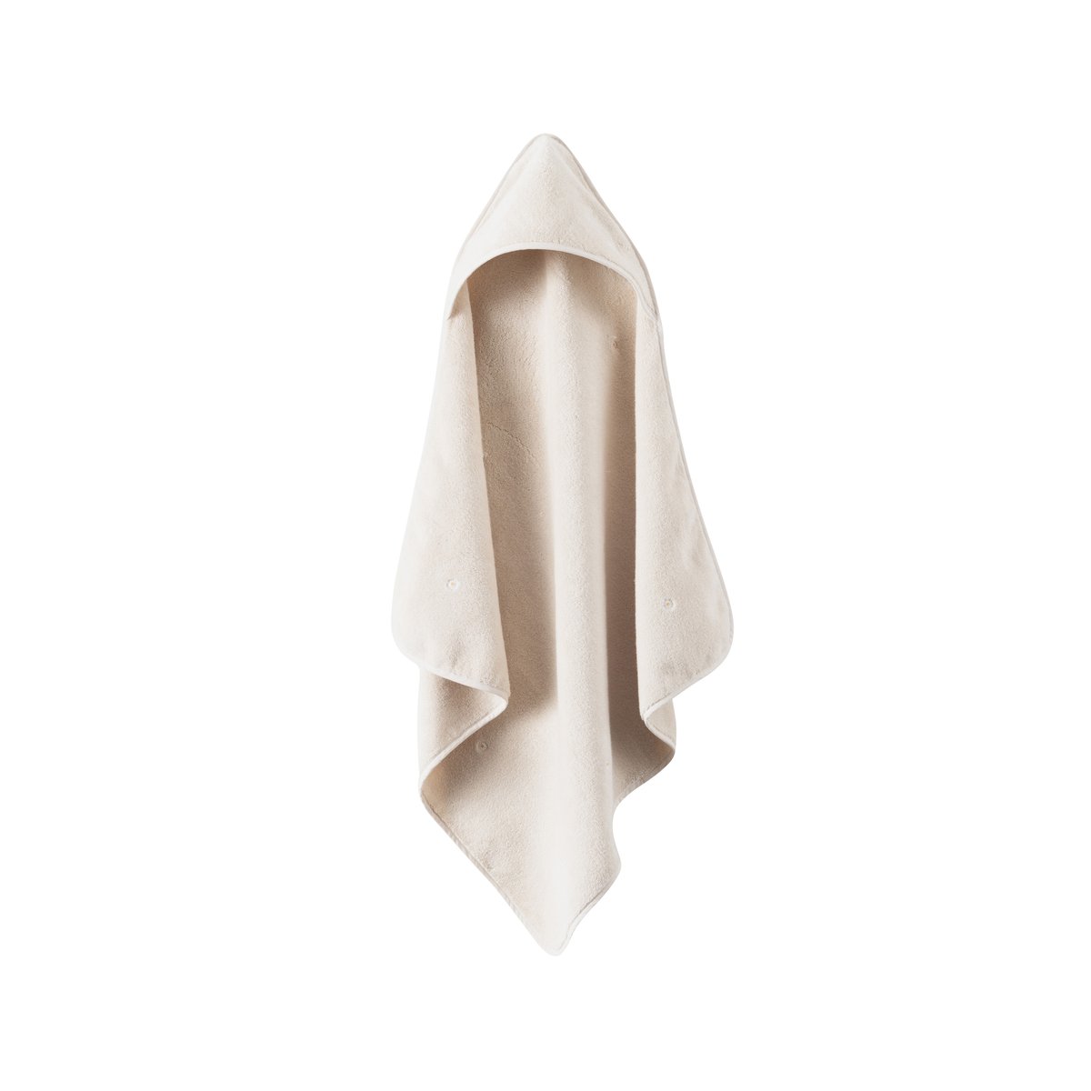 Cape de bain coton ZÉPHIRE dune/marguerite, CARRE BLANC