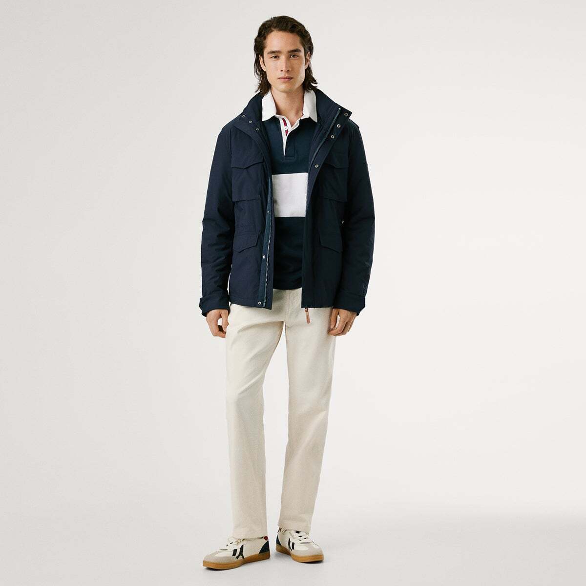 Veste Saharienne Élastique bleu dulwich, PEPE JEANS