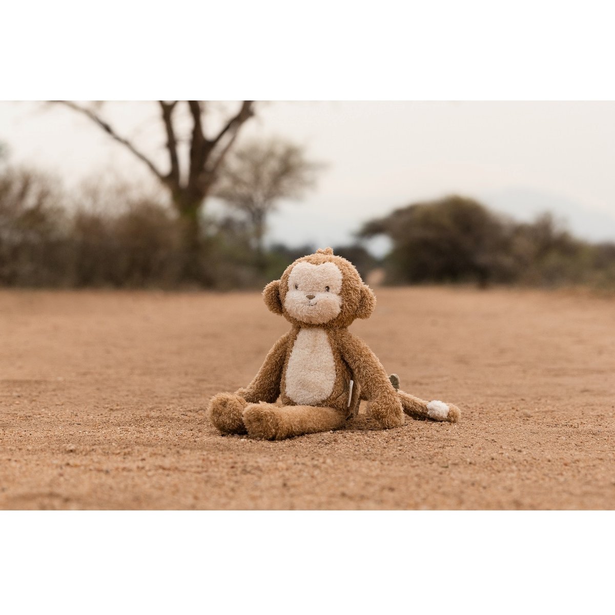 Peluche beige, marron, LITTLE DUTCH