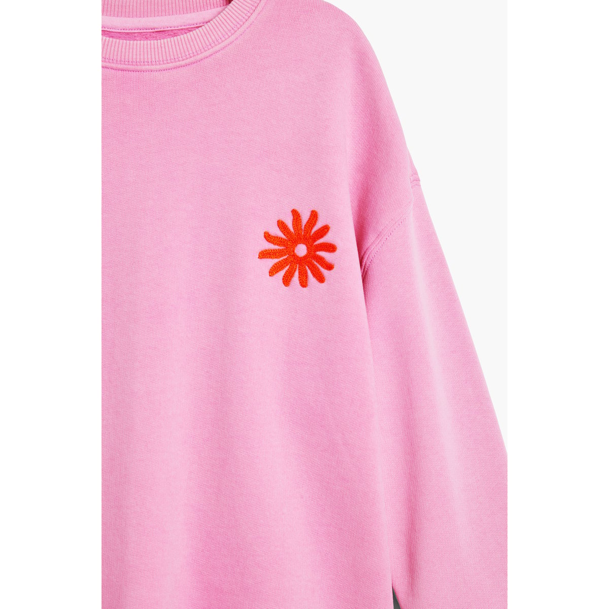 Sweat-shirt uni garçon rouge, DESIGUAL