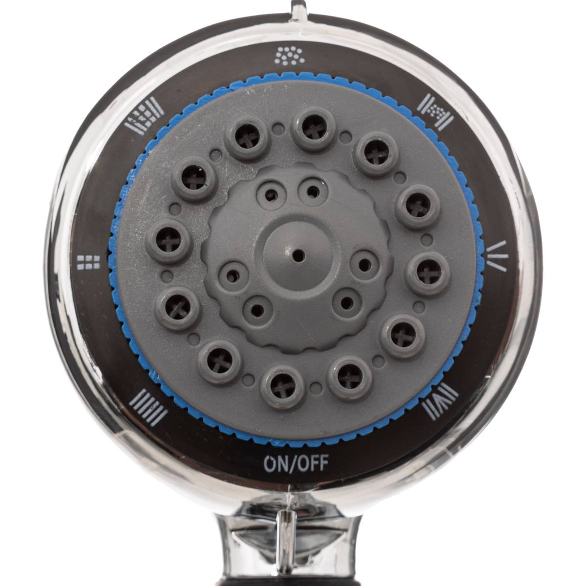 Pommeau de douche rond gris, 5FIVE SIMPLY SMART