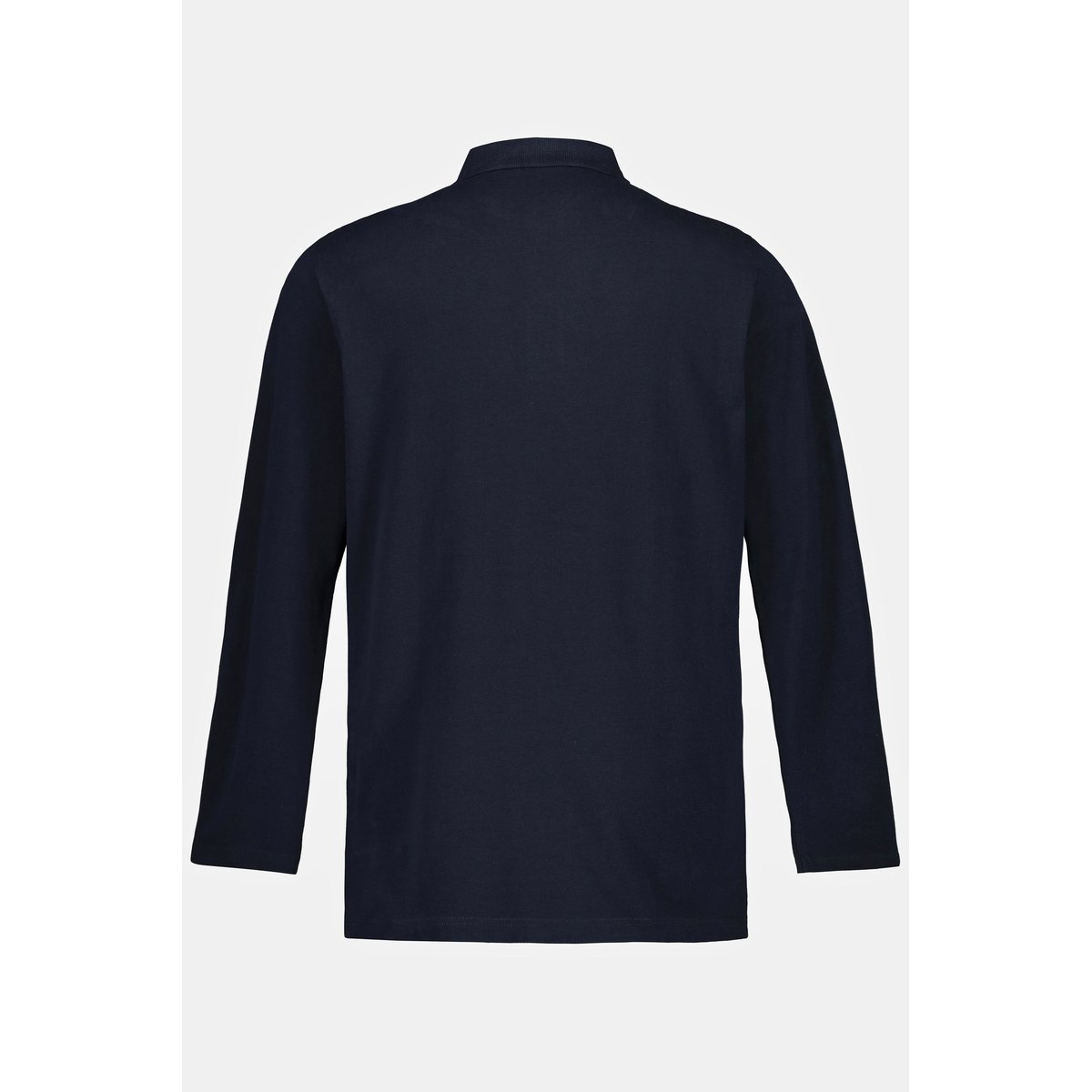 Polo en piqué, manches longues marine foncé, JP1880