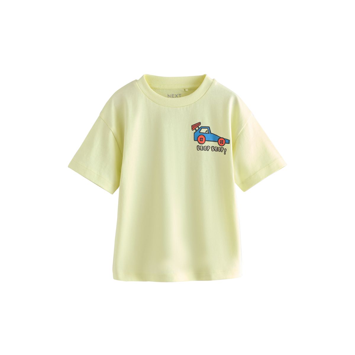 T-shirt imprimés à manches courtes, lot de 5 voitures bleues/vertes/rouges/oranges/jaunes, NEXT