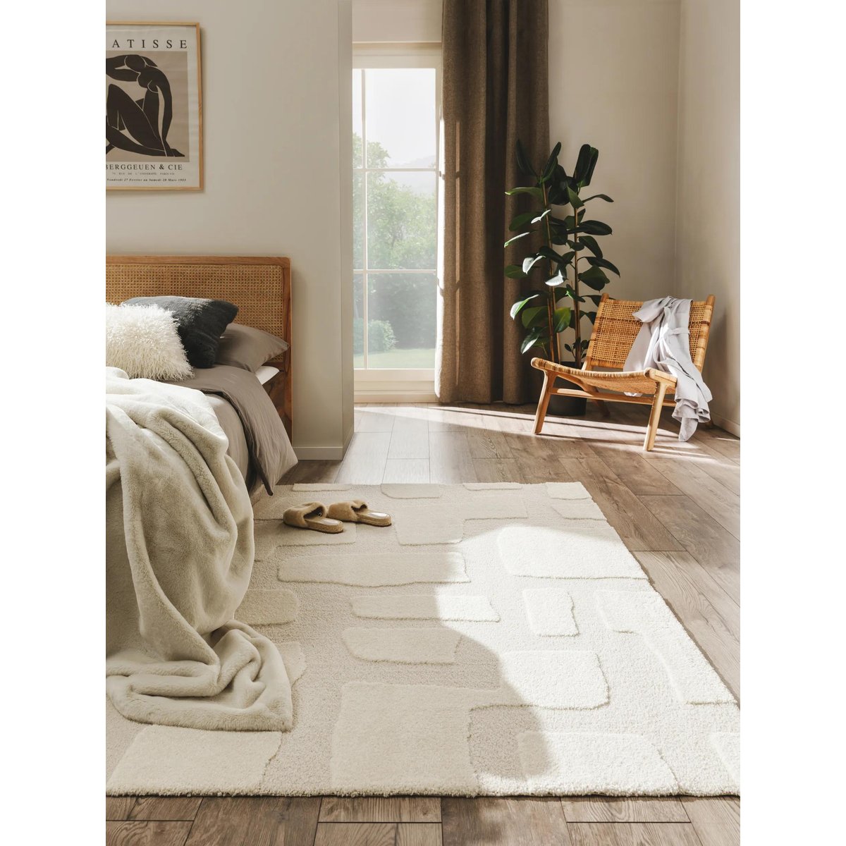 Tapis EVE crème/beige, BENUTA 