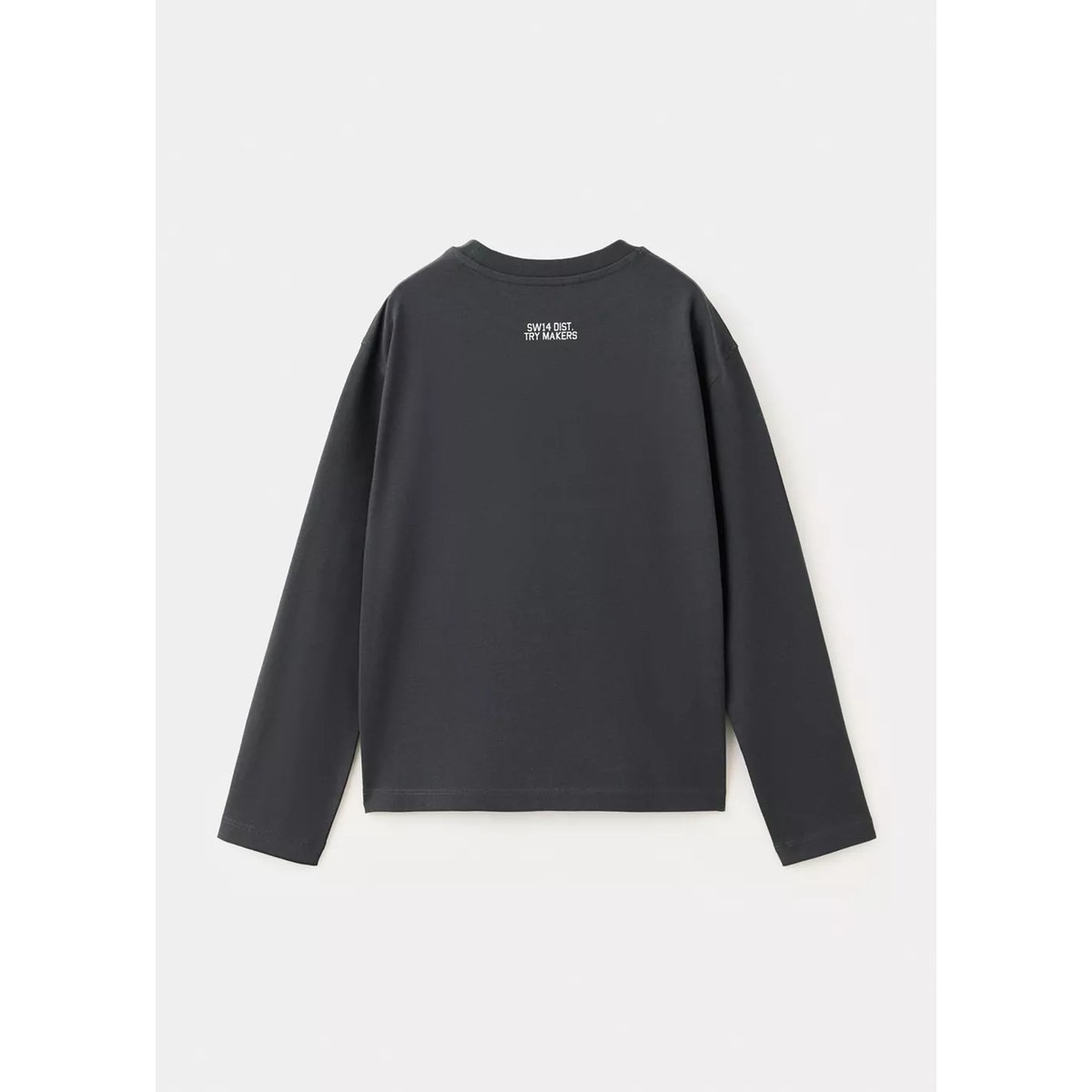 T-shirt en coton imprimé gris anthracite, MANGO KIDS