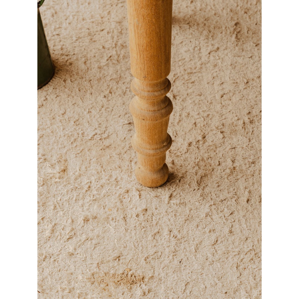 Table à manger ovale en bois Romy N°1551 - Bon état bois clair, DEBONGOUT