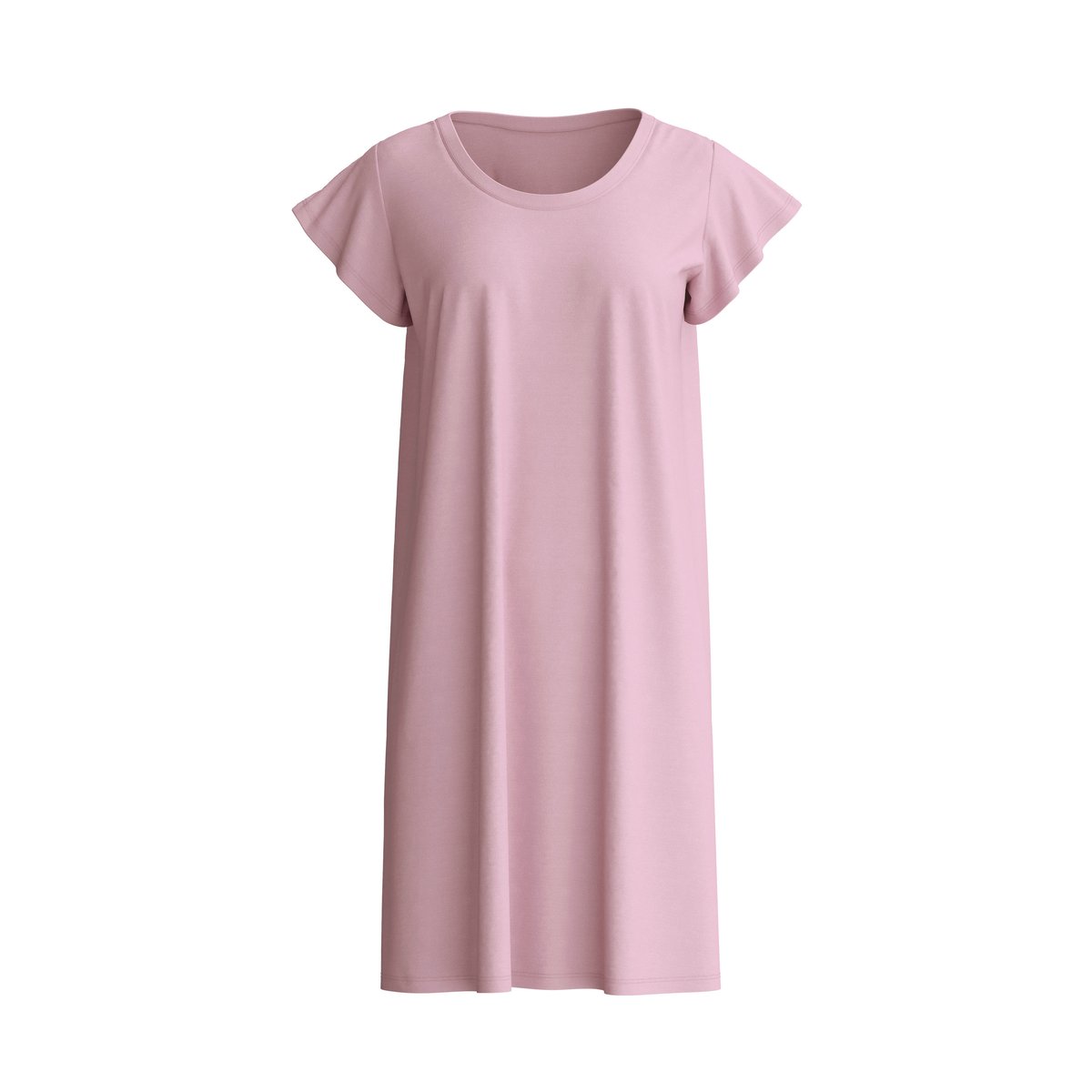 Chemise de nuit à manches courtes, longueur 90 cm manches courtes Modal DEEPSLEEPWEAR BALANCING dawn pink, CALIDA