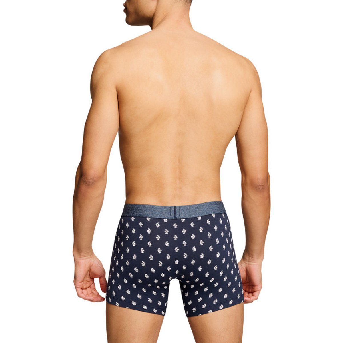 Lot de 2 boxers courts bleus en coton avec ceinture élastiquée bleu, LEVI'S