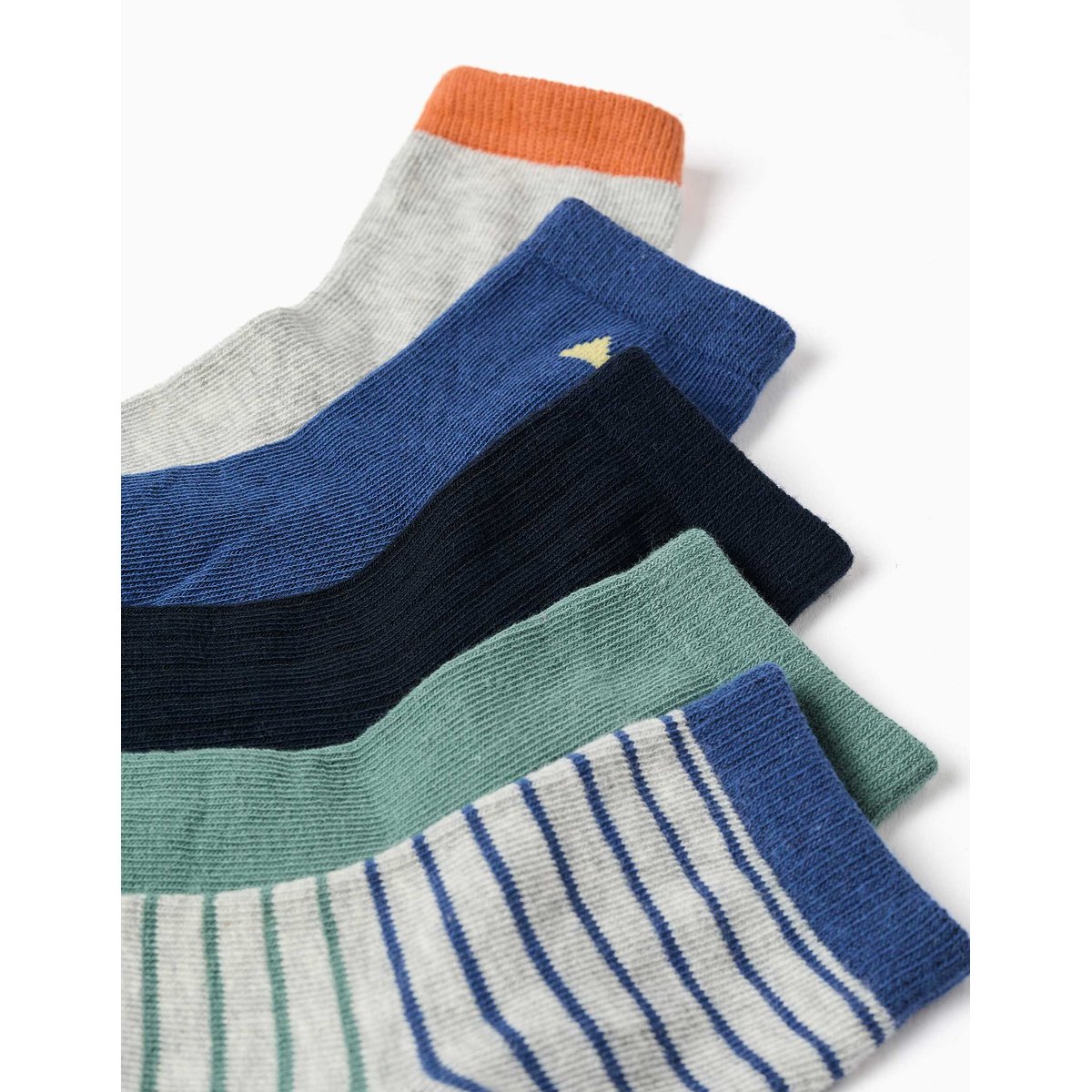 Lot de 5 paires de chaussettes fantaisie multicolore, ZIPPY